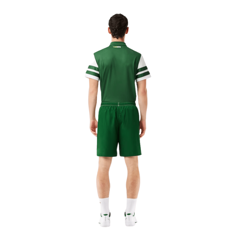 Lacoste Apparel Lacoste Logo Stripe Tennis Shorts - Men's