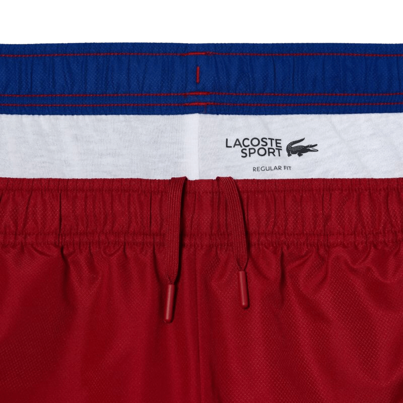 Lacoste Apparel Lacoste Logo Stripe Tennis Shorts - Men's