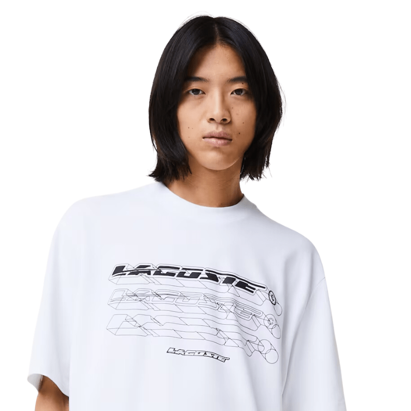 Lacoste Apparel Lacoste Loose Fit Organic Cotton Pique T-Shirt - Men's