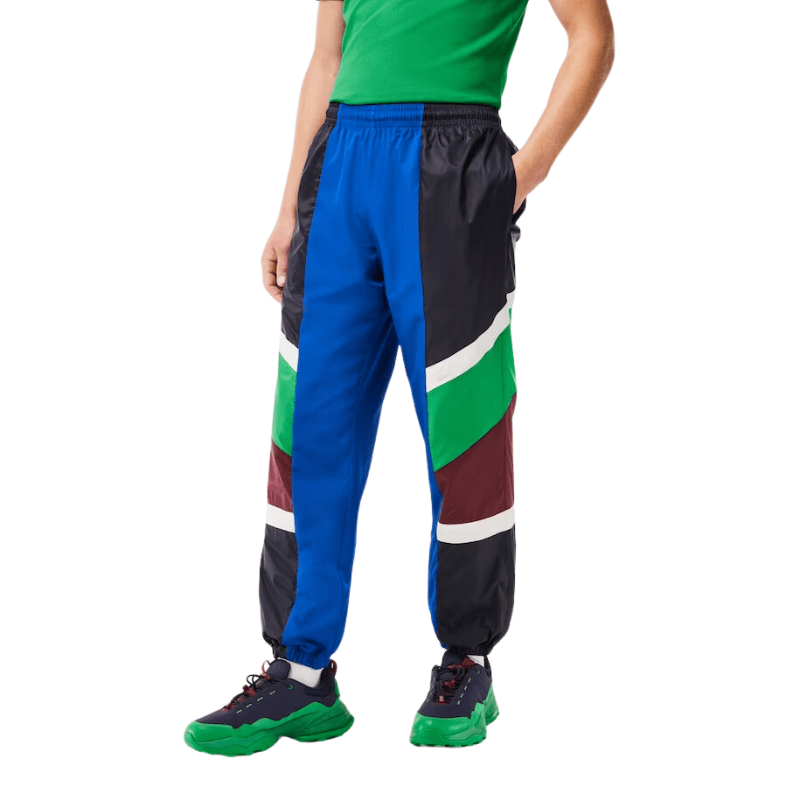 Lacoste APPAREL Lacoste Mixed Material Colorblock Sweatpants - Men's