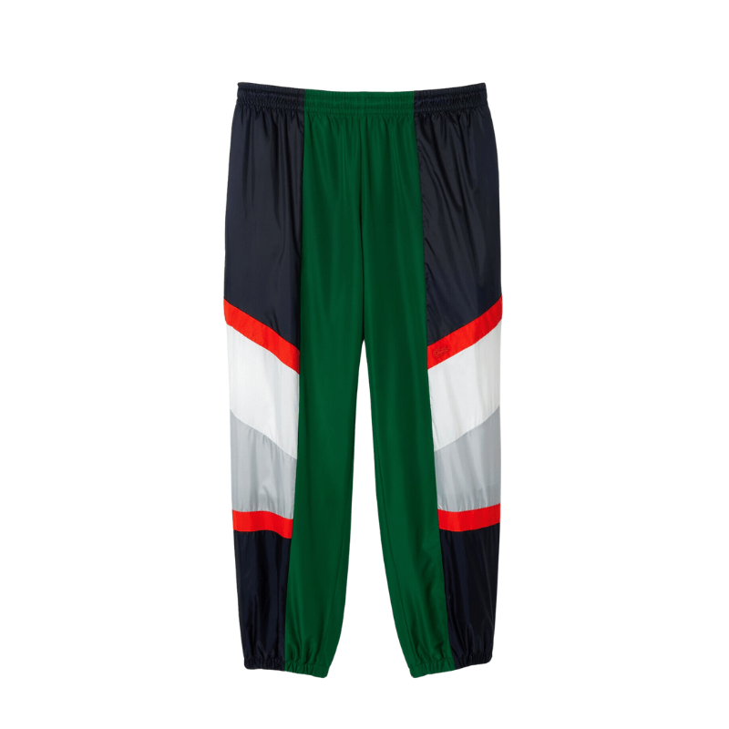 Lacoste Apparel Lacoste Mixed Material Colourblock Sportsuit Track Pants - Men's
