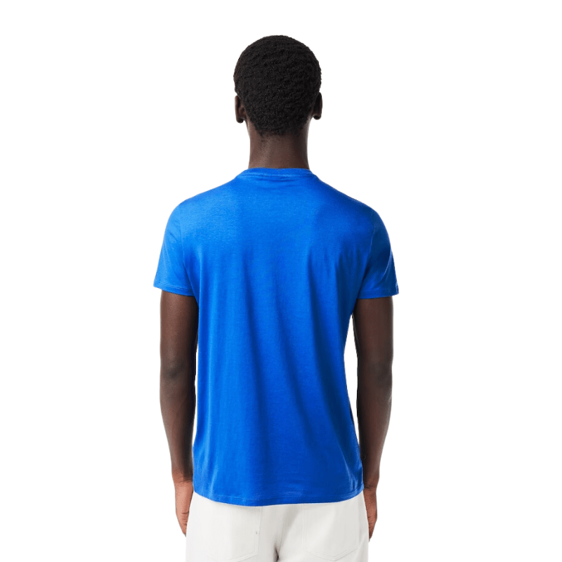 Lacoste Apparel Lacoste Monochrome Cotton Pima Jersey Crew Neck T-Shirt - Men's