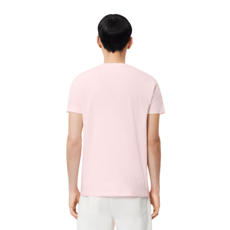 Lacoste Apparel Lacoste Monochrome Cotton Pima Jersey Crew Neck T-Shirt - Men's