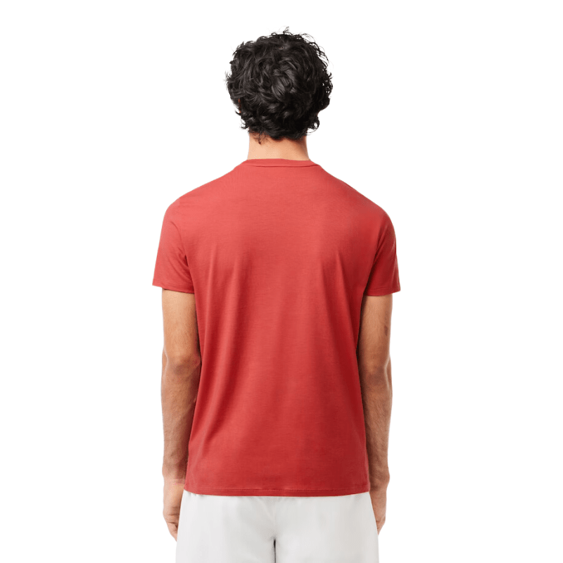 Lacoste Apparel Lacoste Monochrome Cotton Pima Jersey Crew Neck T-Shirt - Men's