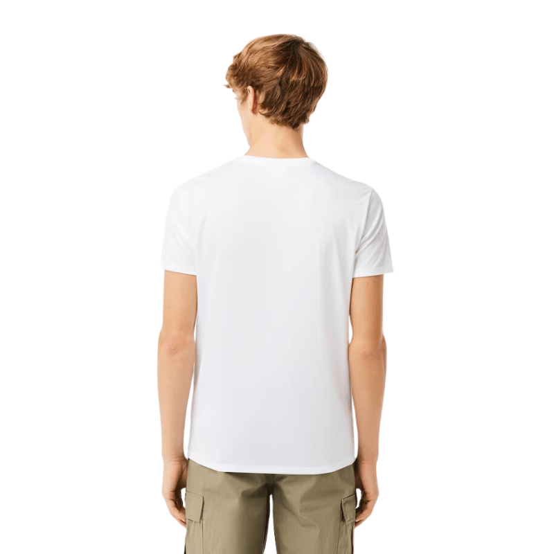 Lacoste Apparel Lacoste Monochrome Cotton Pima Jersey Crew Neck T-Shirt - Men's