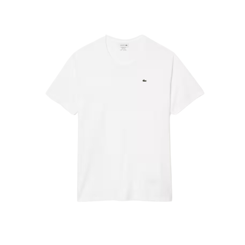 Lacoste Apparel Lacoste Monochrome Cotton Pima Jersey Crew Neck T-Shirt - Men's