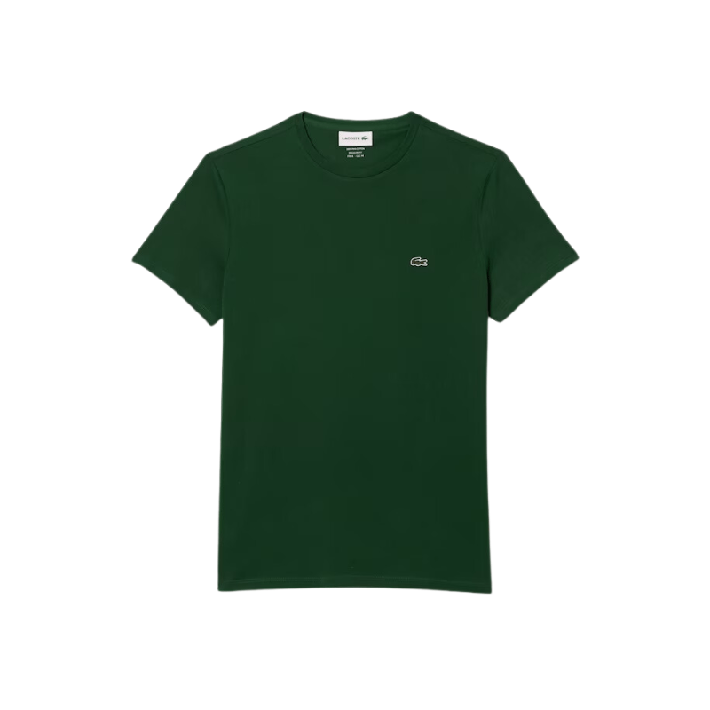 Lacoste Apparel Lacoste Monochrome Cotton Pima Jersey Crew Neck T-Shirt - Men's