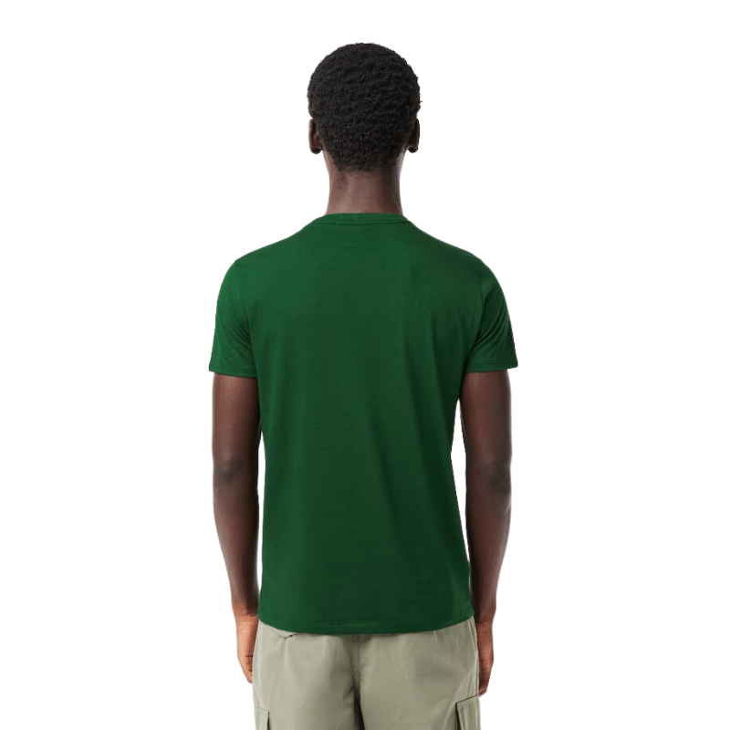 Lacoste Apparel Lacoste Monochrome Cotton Pima Jersey Crew Neck T-Shirt - Men's