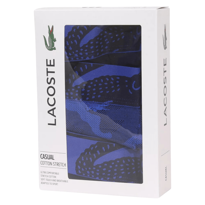 Lacoste Apparel Lacoste Nautical Print Boxer Brief 3-Pack - Men's