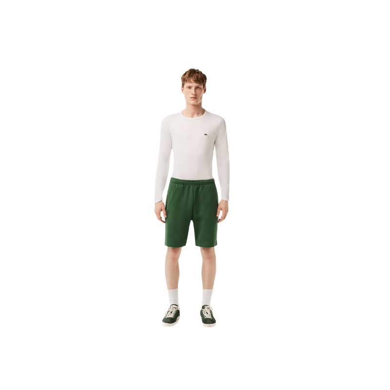 Lacoste Apparel Lacoste Organic Brushed Cotton Fleece Shorts-Men's