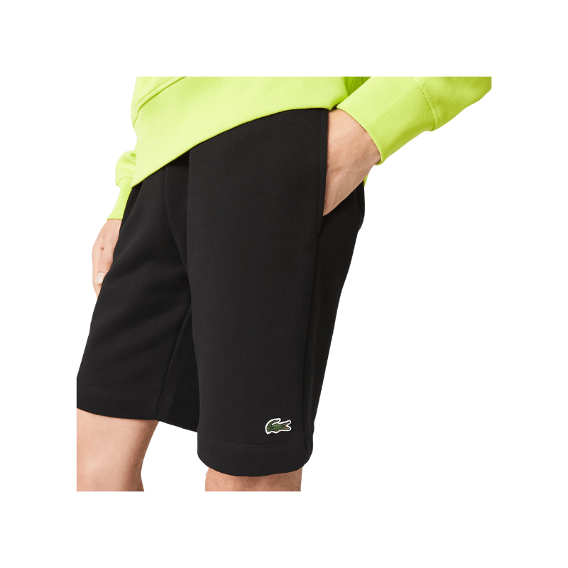 Lacoste Apparel Lacoste Organic Brushed Cotton Fleece Shorts-Men’s                                                                    XH1776-SI0