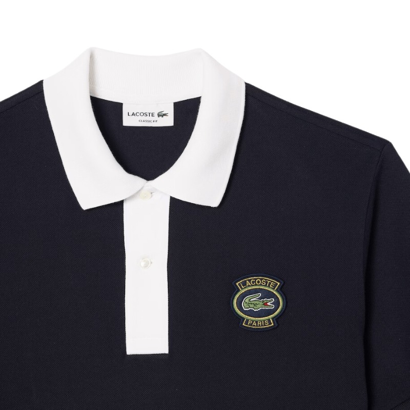 Lacoste Apparel Lacoste Original L.12.12 Flocked Polo - Men's