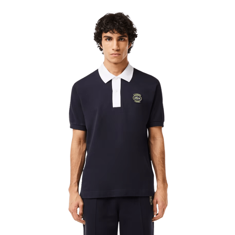 Lacoste Apparel Lacoste Original L.12.12 Flocked Polo - Men's