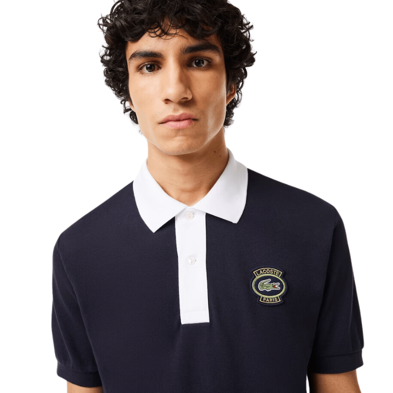 Lacoste Apparel Lacoste Original L.12.12 Flocked Polo - Men's