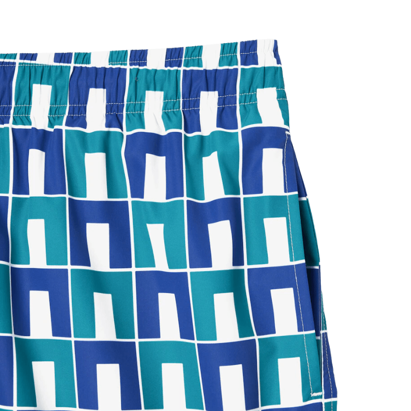 Lacoste Apparel Lacoste Patterned Swim Trunks - Men's