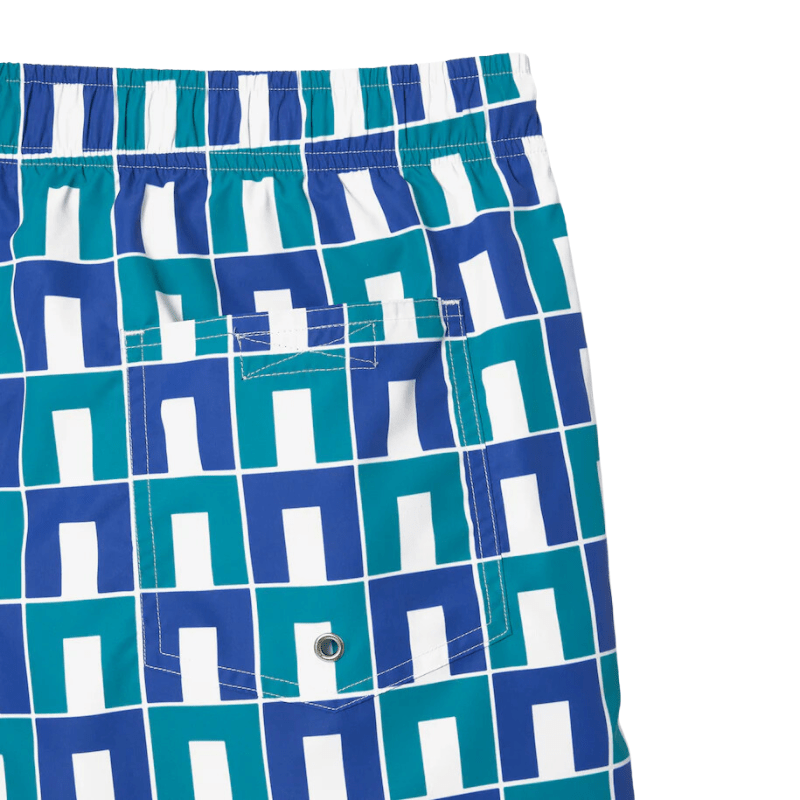 Lacoste Apparel Lacoste Patterned Swim Trunks - Men's