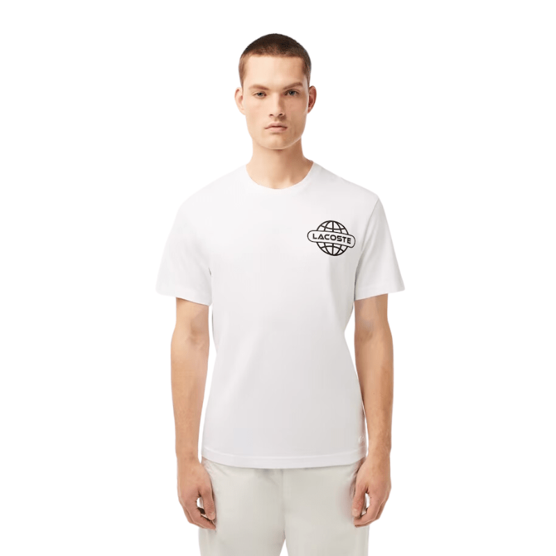 Lacoste Apparel Lacoste Printed Heavy Cotton Jersey T-Shirt - Men's