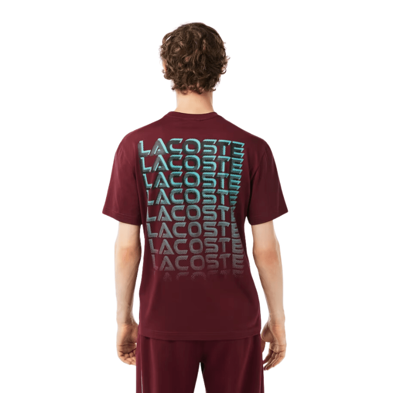 Lacoste Apparel Lacoste Printed Heavy Cotton Jersey T-Shirt - Men's