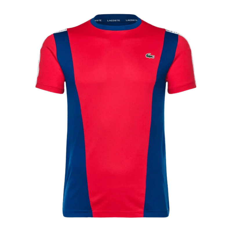 Lacoste Apparel Lacoste Regular Fit Cotton Jersey Branded T-Shirt - Men's