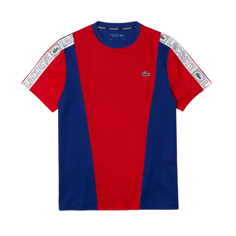 Lacoste Apparel Lacoste Regular Fit Cotton Jersey Branded T-Shirt - Men's