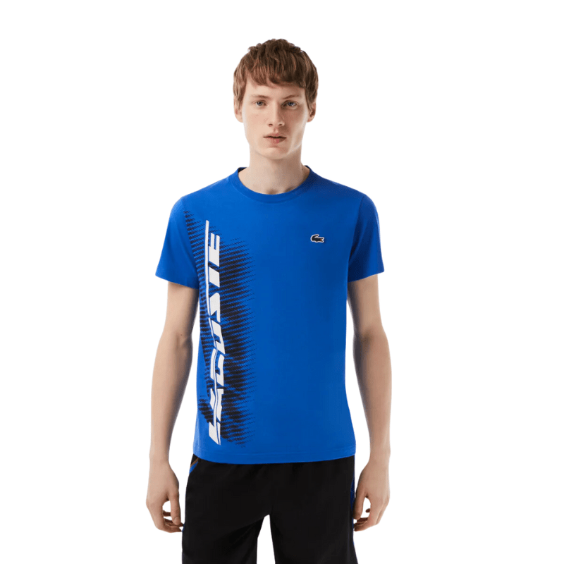 Lacoste Apparel Lacoste Sport Regular Fit T-Shirt With Contrast Branding - Men's