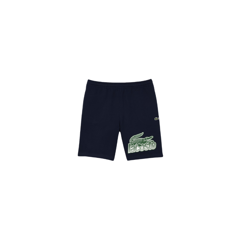 Lacoste Apparel Lacoste Unbrushed Cotton Fleece Shorts- Men’s