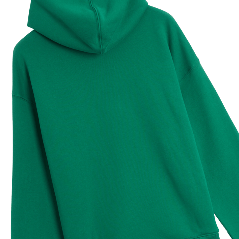 Lacoste Embroired Logo Patch Unisex Oversized Hoodie Green SH6404