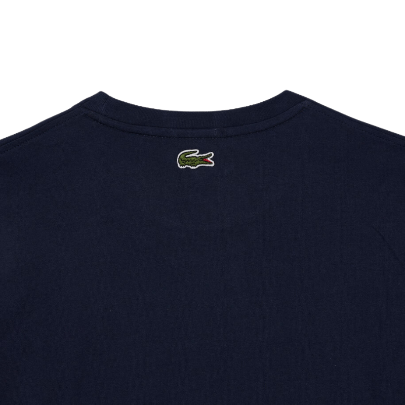 Lacoste Apparel Lacoste Unisex Regular Fit Cotton Jersey branded T-Shirt - Men's