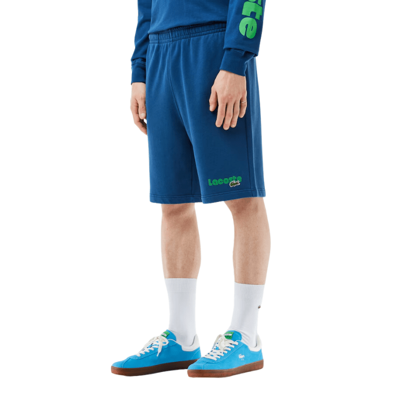 Lacoste Apparel Lacoste Washed Effect Printed Shorts - Men's