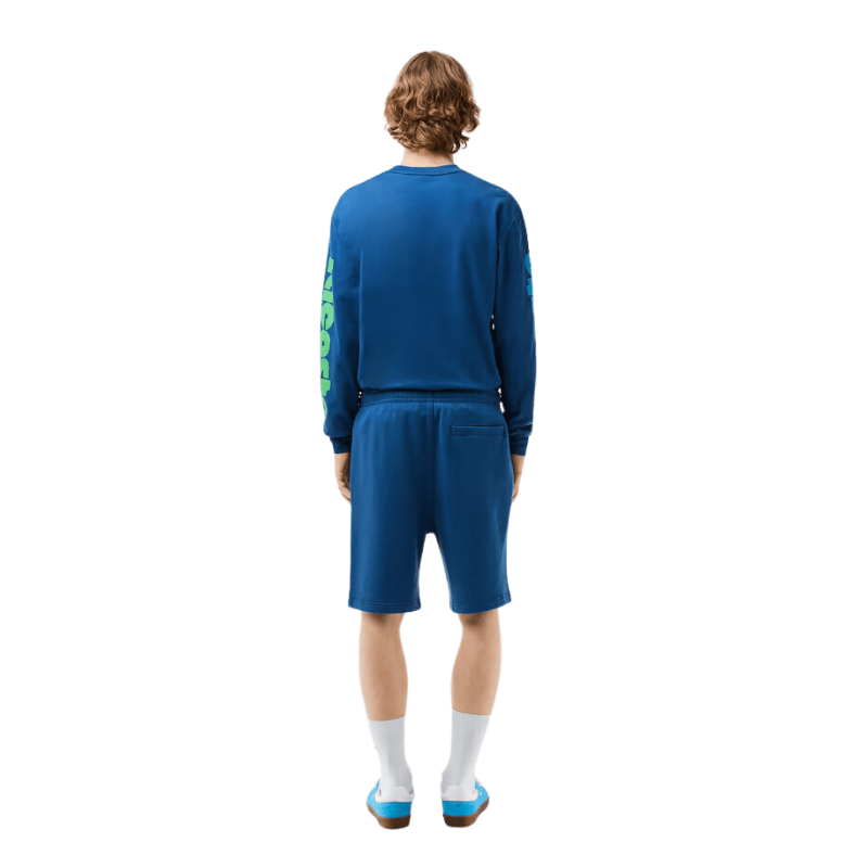 Lacoste Apparel Lacoste Washed Effect Printed Shorts - Men's