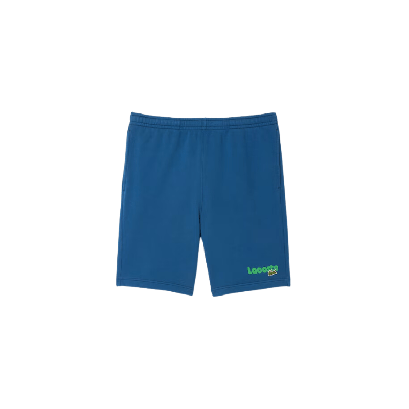 Lacoste Apparel Lacoste Washed Effect Printed Shorts - Men's