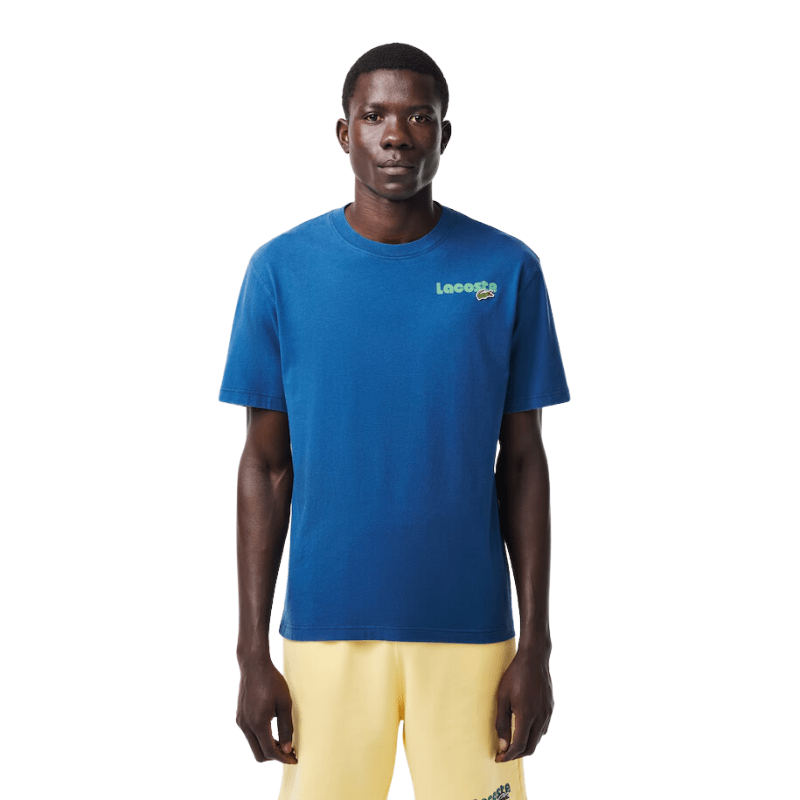 Lacoste Apparel Lacoste Washed Effect T-Shirt - Men's