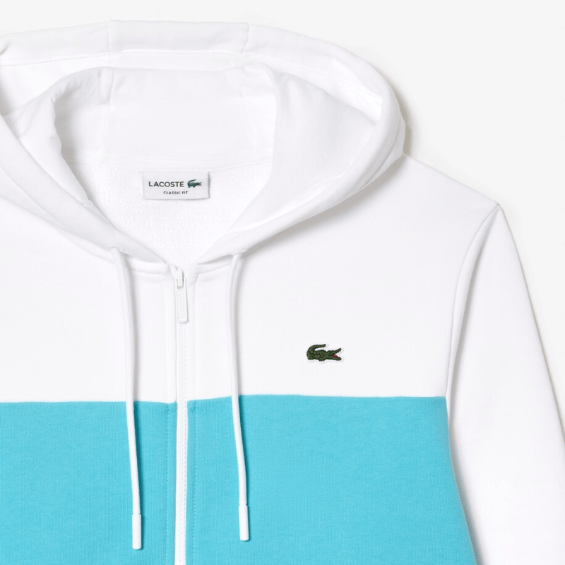 Lacoste Apparel Lacoste Zipped Colourblock Jogger Hoodie - Men's