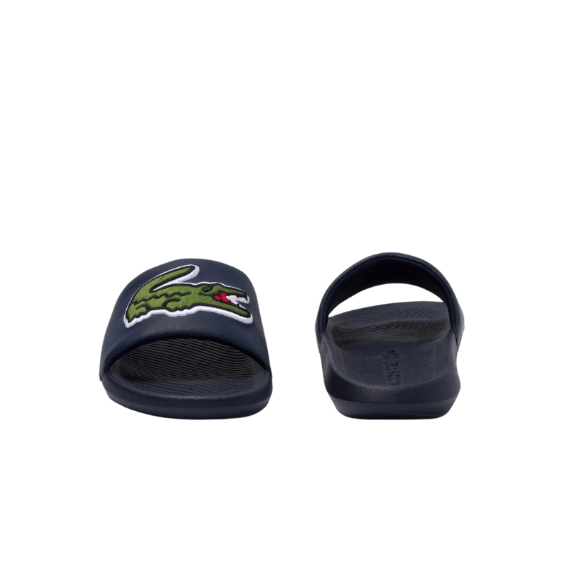 Lacoste FOOTWEAR Lacoste Croco Synthetic and PU Slides - Men's