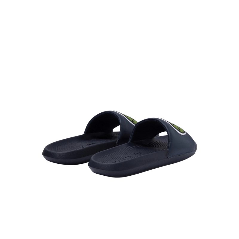 Lacoste FOOTWEAR Lacoste Croco Synthetic and PU Slides - Men's