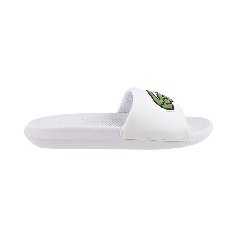 Lacoste FOOTWEAR Lacoste Croco Synthetic and PU Slides - Men's