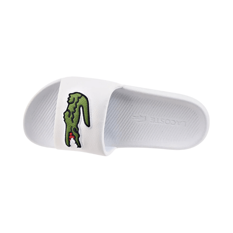 Lacoste FOOTWEAR Lacoste Croco Synthetic and PU Slides - Men's