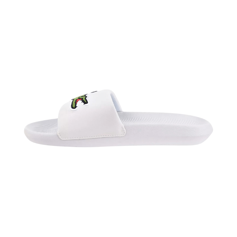 Lacoste FOOTWEAR Lacoste Croco Synthetic and PU Slides - Men's