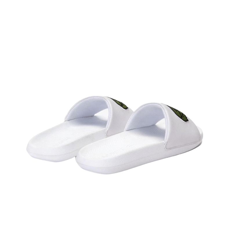 Lacoste FOOTWEAR Lacoste Croco Synthetic and PU Slides - Men's