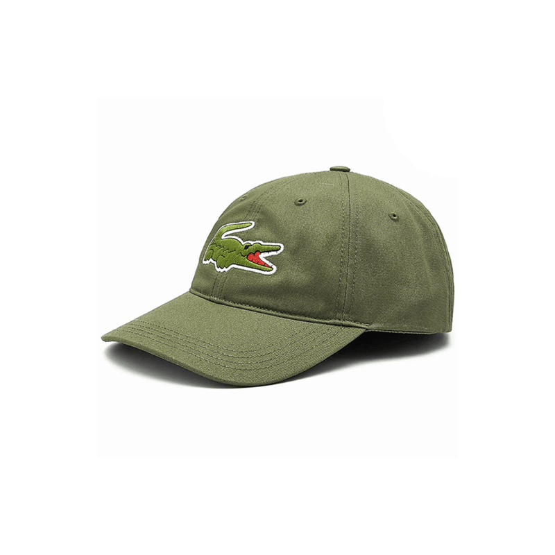 Lacoste Hats AC Lacoste Unisex Oversized Crocodile Cap RK4711-316-AC.AC.ACAC