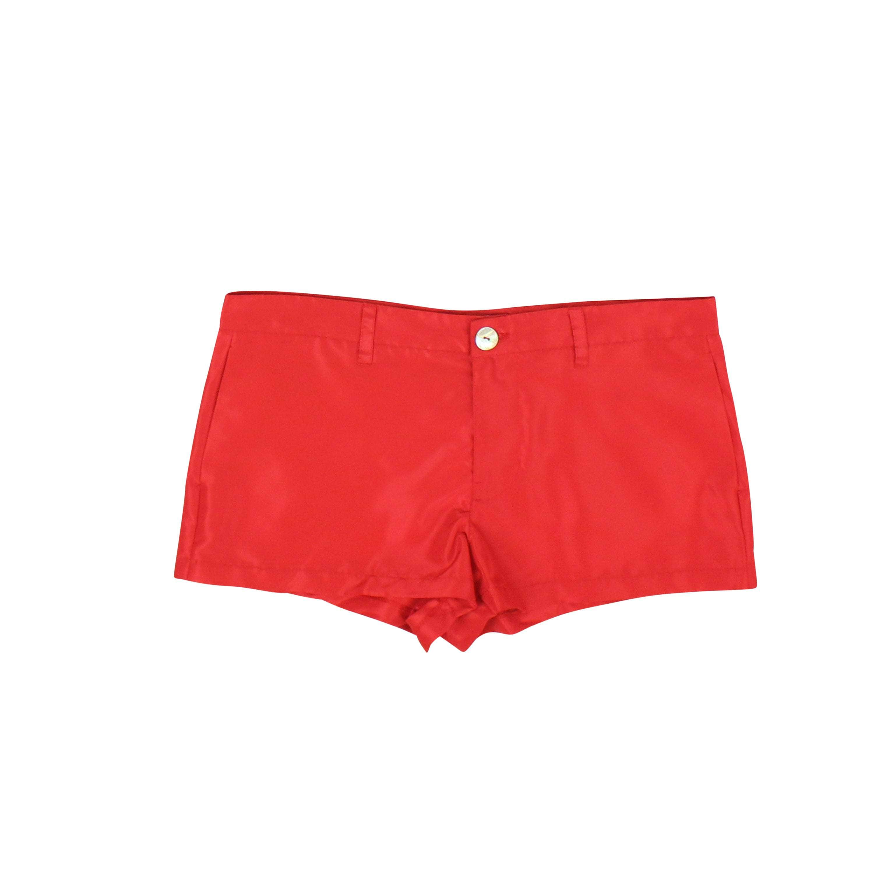 LAZO SCHMIDL 95-LSL-1002/M NWT LAZO SCHMIDL RED MONTI HOTPANTS Size M $195 95-LSL-1002/M