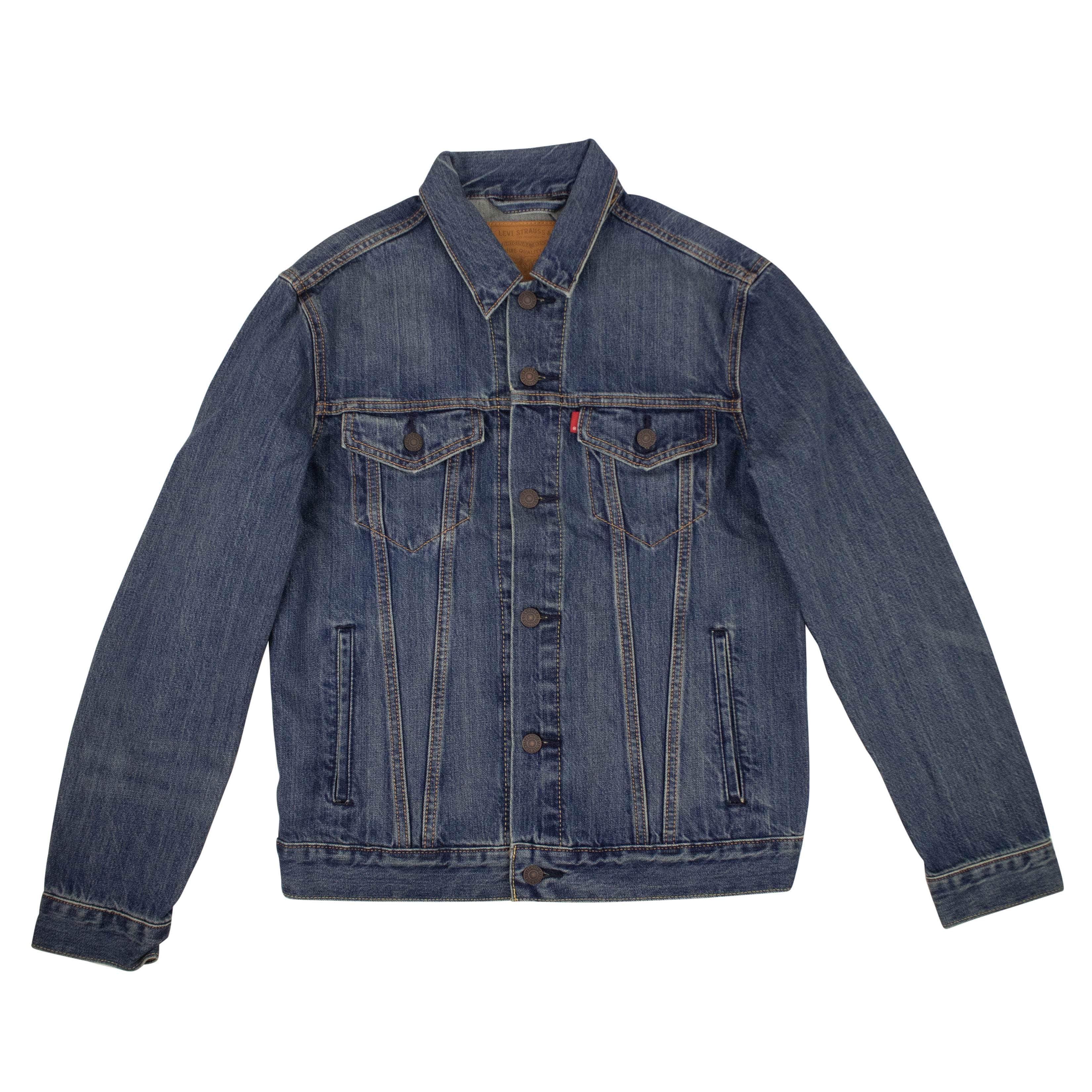 Levi's 95-LVI-0001/M NWT LEVI'S Blue The Trucker Denim Jacket Size M $90 95-LVI-0001/M