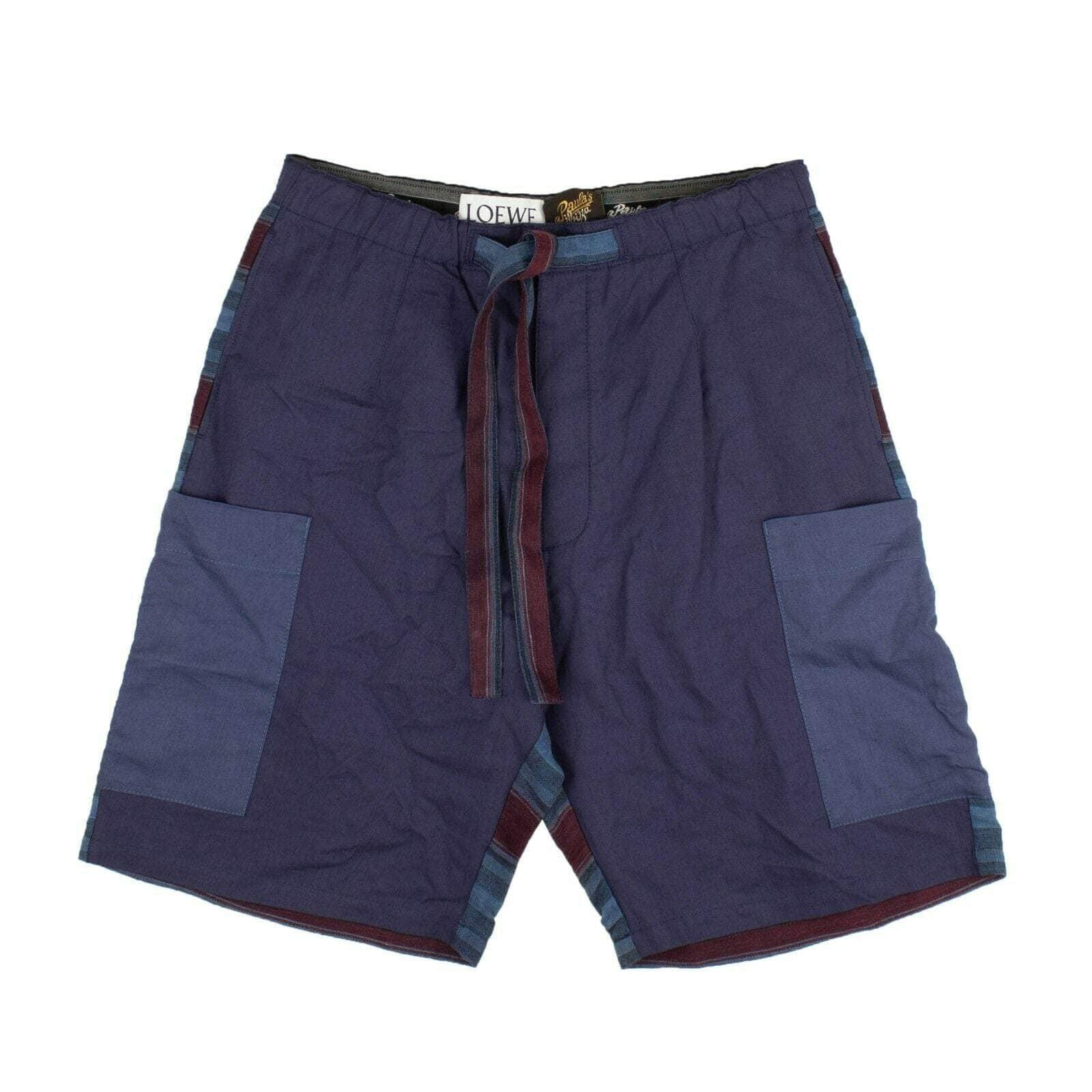 Loewe 95-LOW-1013/M NWT LOEWE Indigo Cargo Shorts Size M $650 95-LOW-1013/M