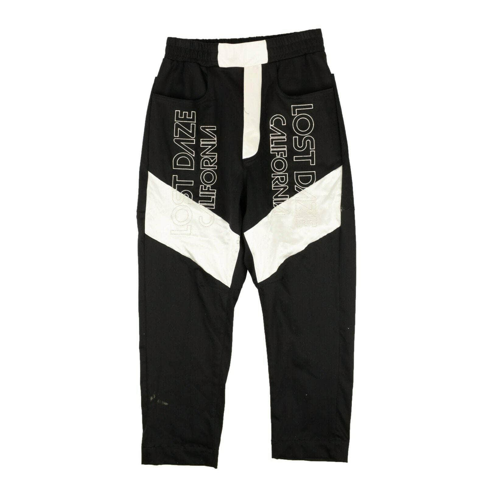 LOST DAZE 95-LDZ-1009/S NEW LOST DAZE Black & White California Pants Size S $750 95-LDZ-1009/S