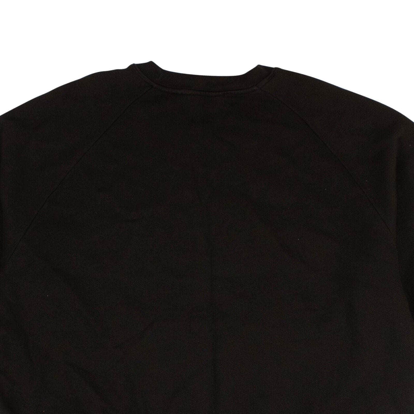 Lost Daze channelenable-all, chicmi, couponcollection, gender-mens, lost-daze, main-clothing, mens-shoes, size-m, under-250 Black Mad Cat Crewneck Sweatshirt