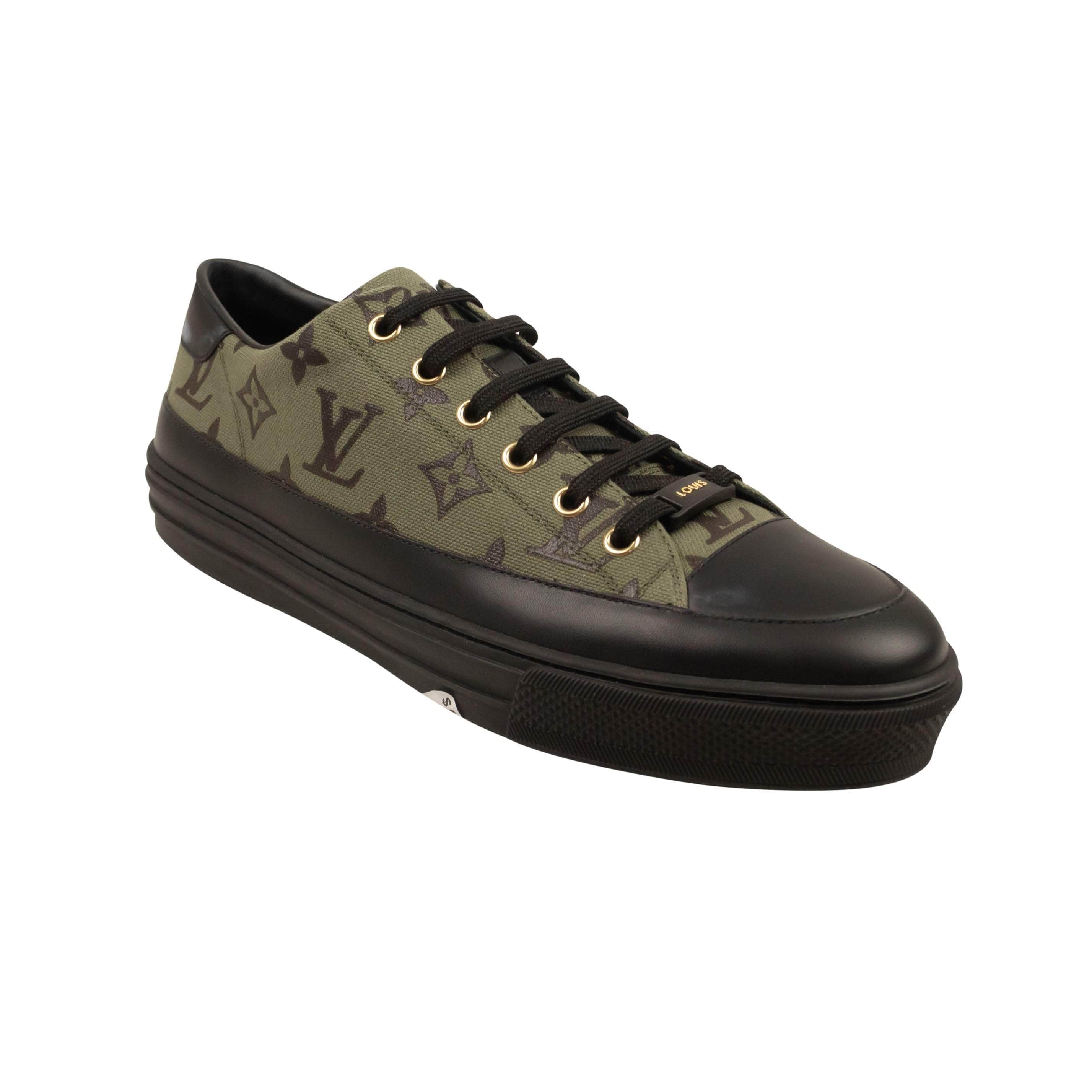 Louis Vuitton 500-750, channelenable-all, chicmi, couponcollection, gender-womens, main-shoes, size-40-5, SPO, stadiumgoods 40.5 Green Stellar Low Top No Box Sneakers 95-LVT-2020/40.5 95-LVT-2020/40.5