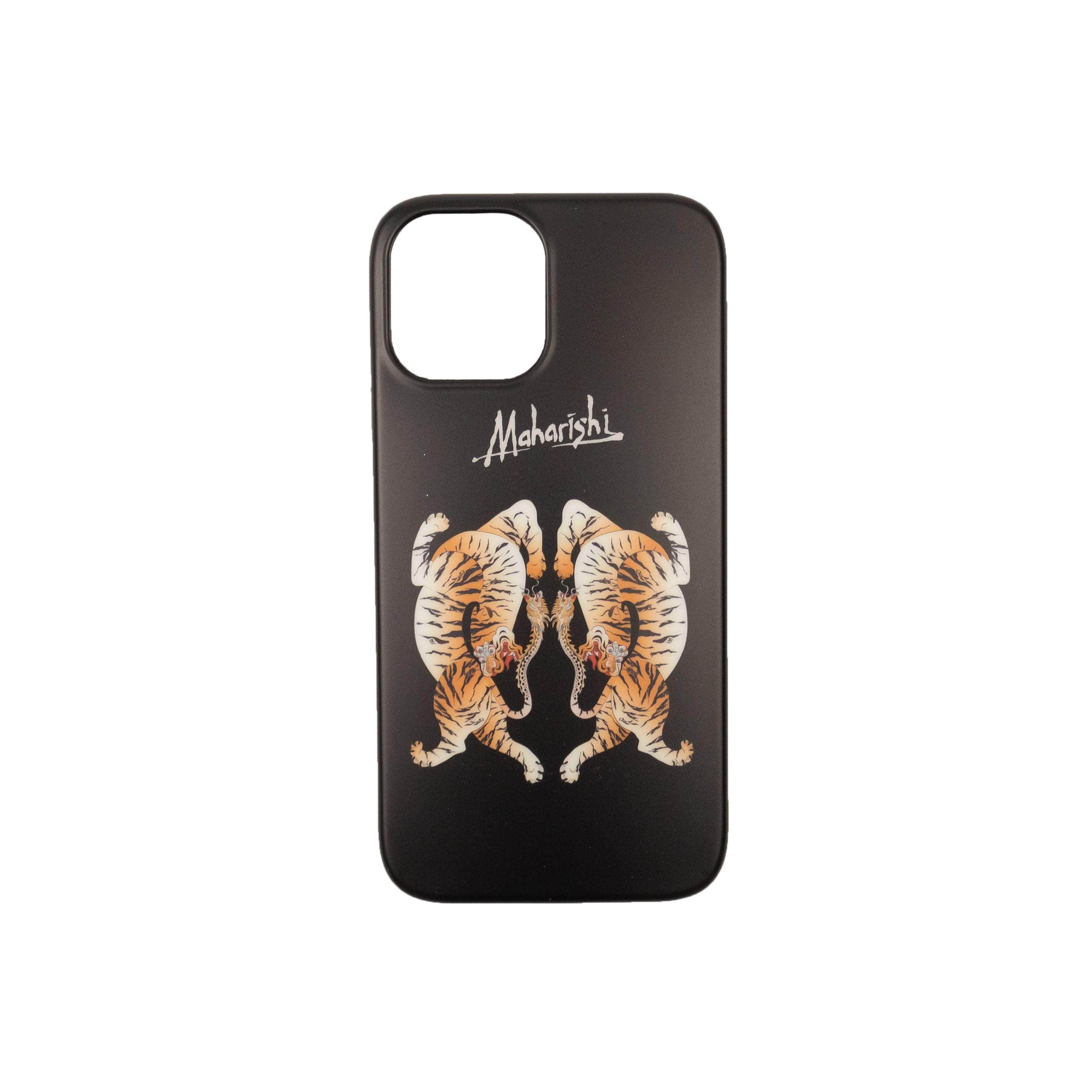 Maharishi couponcollection, gender-mens, gender-womens, maharishi, main-accessories, mens-shoes, size-os, under-250, unisex-phone-cases OS Black iPhone 12/12 Pro Tigers Phone Case 95-MSI-3003/OS 95-MSI-3003/OS