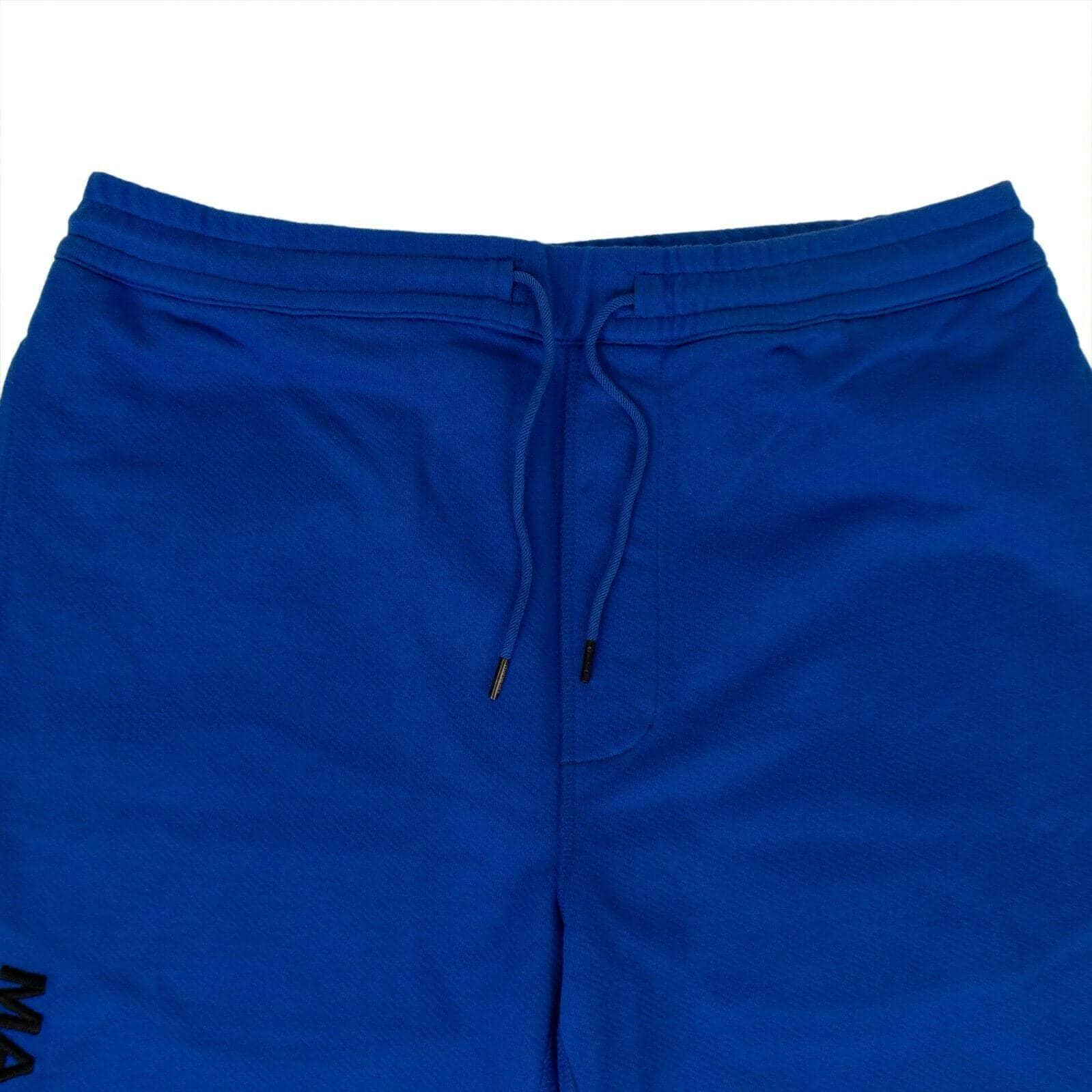 MAHARISHI Men's Sweatpants L Organic Cotton Miltype Track Pants - Electric Blue 80ST-MR-1168/L 80ST-MR-1168/L