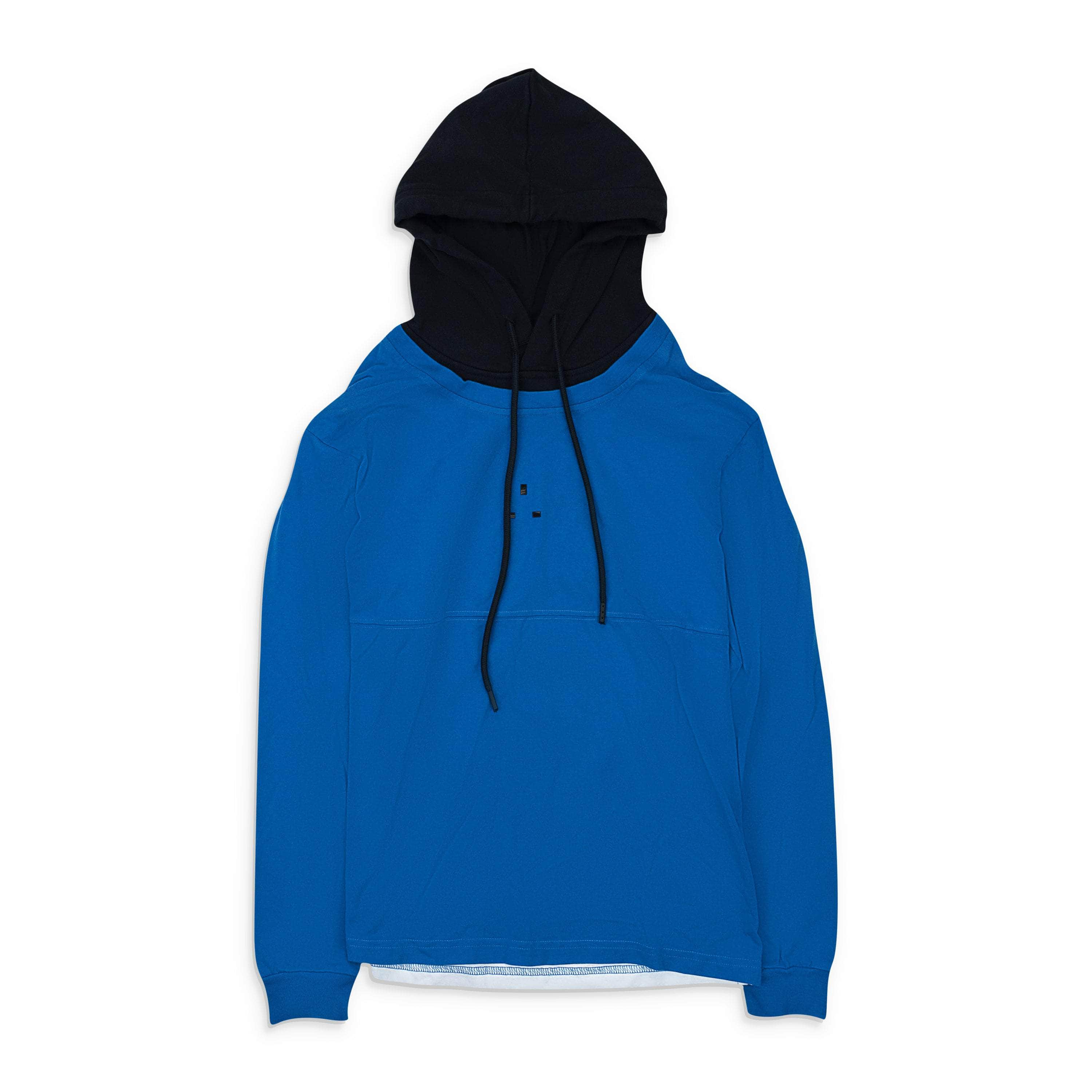 Mains MNS-XHDS-0003/S MNS-XHDS-0003/S MA02TO09_BLU Blue Mains Hoodie Size S MNS-XHDS-0003/S