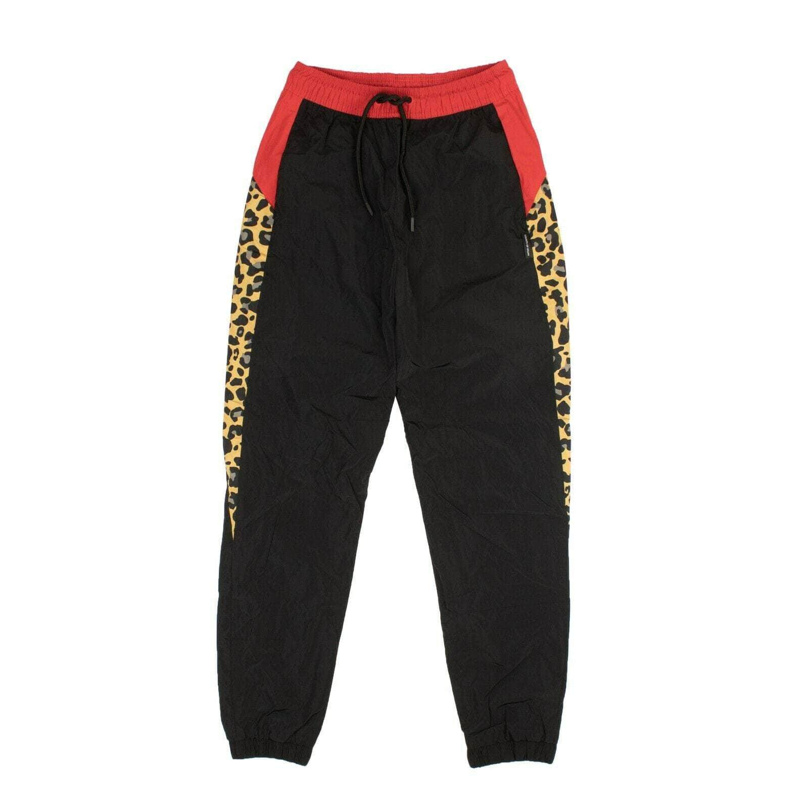 Marcelo Burlon 82NGG-MB-1295/XS NWT MARCELO BURLON Black& Red Leopard Track Pants Size XS $630 82NGG-MB-1295/XS